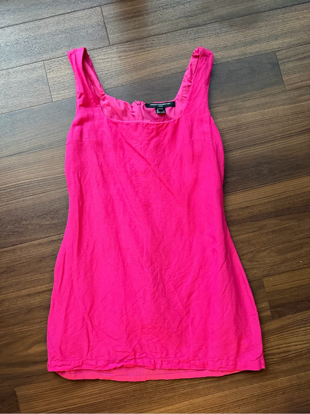 French Connection Hot Pink Mini Dress